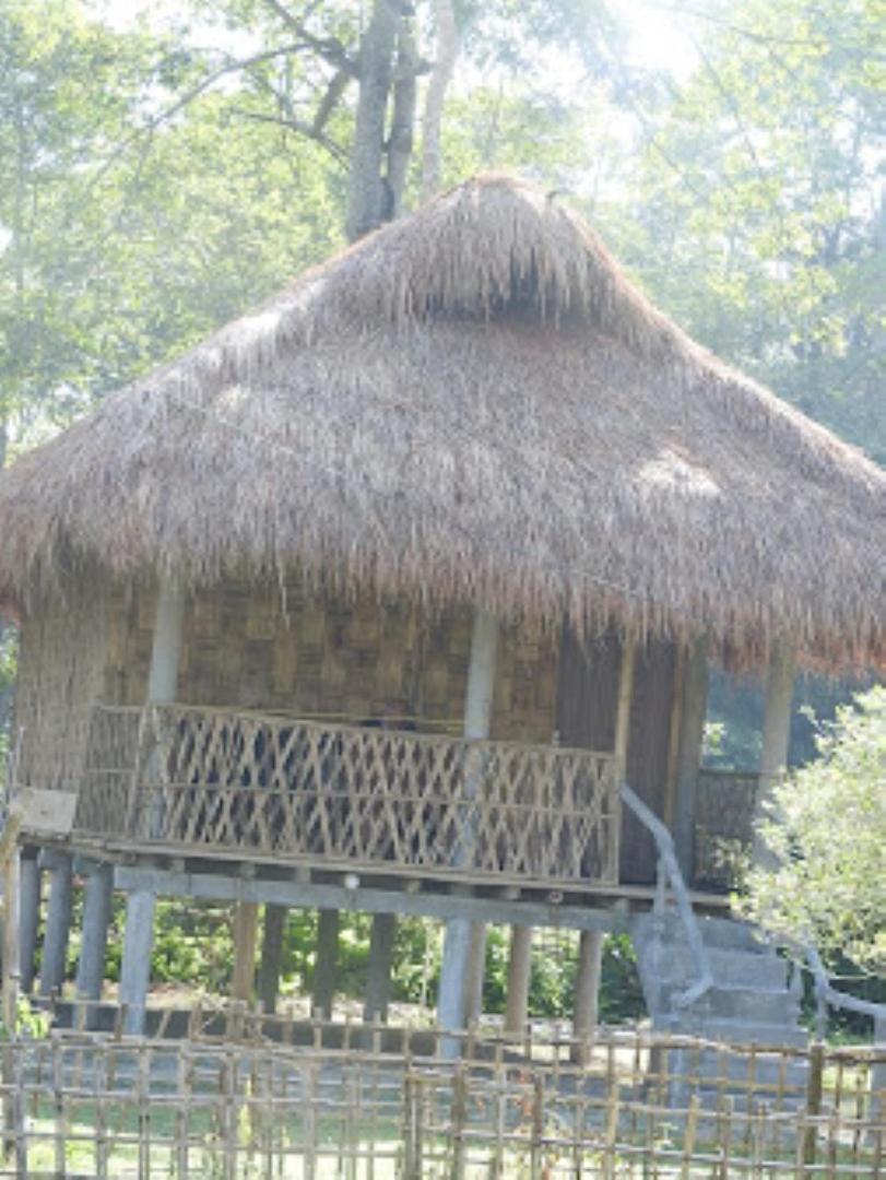 Ayang Okum River Bank Bamboo Cottage Kaibortta Gaon Nagargaon Exterior photo
